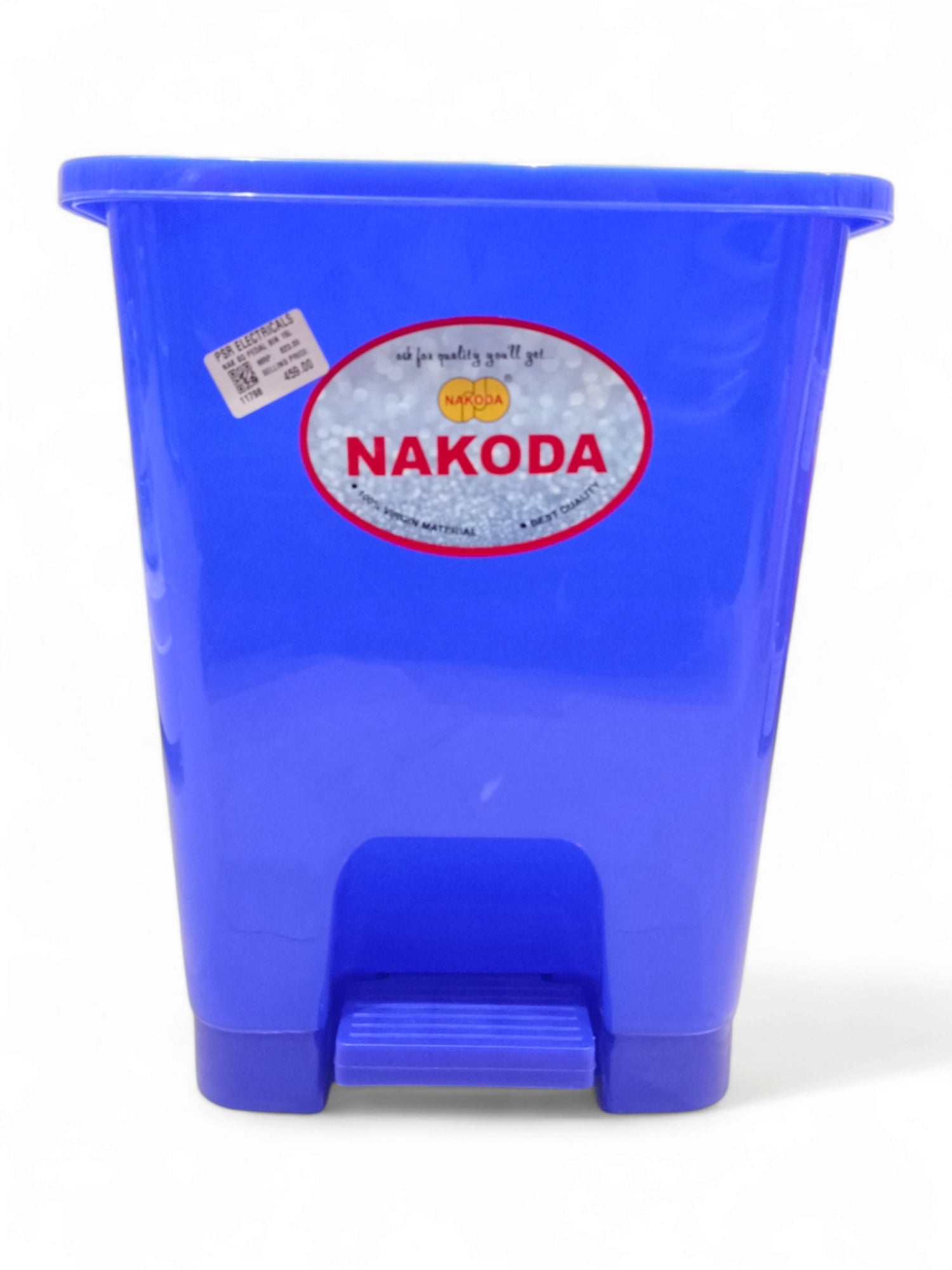 NAK SQ PEDAL BIN 15LTR NAK SQ PEDAL BIN 15LTR